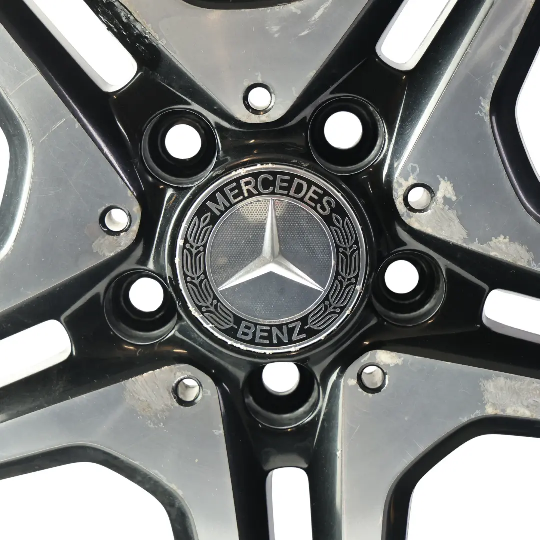Llanta Aleación Mercedes W176 AMG 18" 5 Radios Dobles ET:52 7.5J para con número de pieza A1764010302 Llanta Aleación Mercedes W176 AMG 18" 5 Radios Dobles ET:52 7.5J - SKU A1764010302-3 - Número de pieza A1764010302