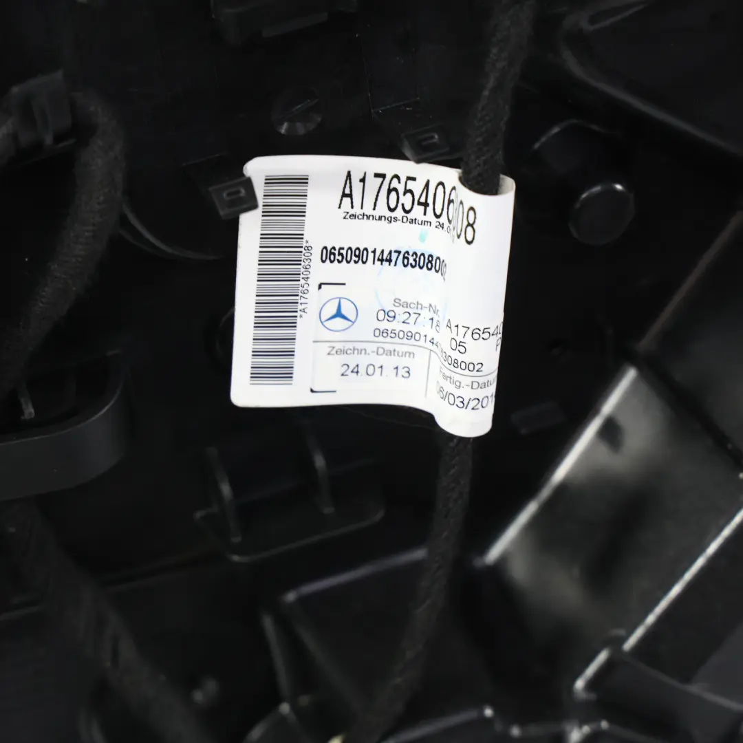 Mercedes W176 Door Rear Right O/S Calcite White - 650 - SKU A1767300205-CW2 - Part number A1767300205