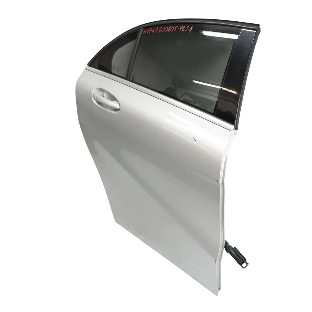 Mercedes W176 Tür Hinten Rechts A-Klasse Polarsilber Metallic - 761 - SKU A1767300205-PLS1 - Teilenummer A1767300205