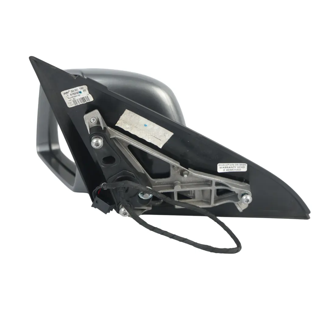 Wing Mirror Door Left N/S Outside Mountain Grey Metallic - 787 to Mercedes W176 with Part number A1768100300-MG Mercedes W176 Wing Mirror Door Left N/S Outside Mountain Grey Metallic - 787 - SKU A1768100300-MG-1 - Part number A1768100300-MG