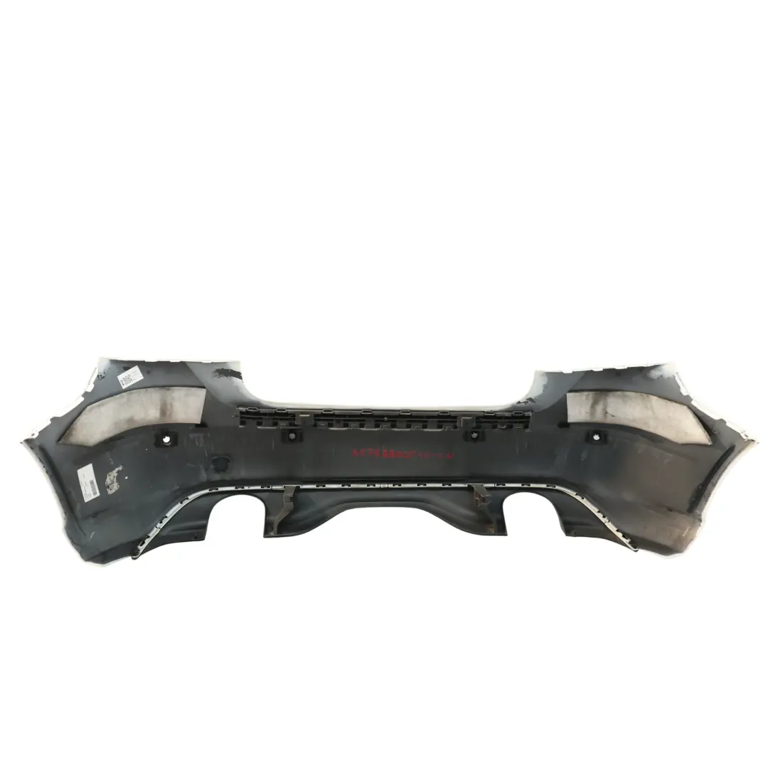 Bumper Rear Trim Panel Cover Calcite White - 650 to Mercedes W176 with Part number A1768800540 Mercedes W176 Bumper Rear Trim Panel Cover Calcite White - 650 - SKU A1768800540-CW - Part number A1768800540