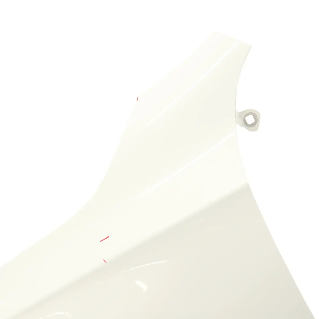 Mercedes W176 Panel Lateral Guardabarros Delantero Izquierdo Blanco Calcita - SKU A1768810101-CW - Número de pieza A1768810101