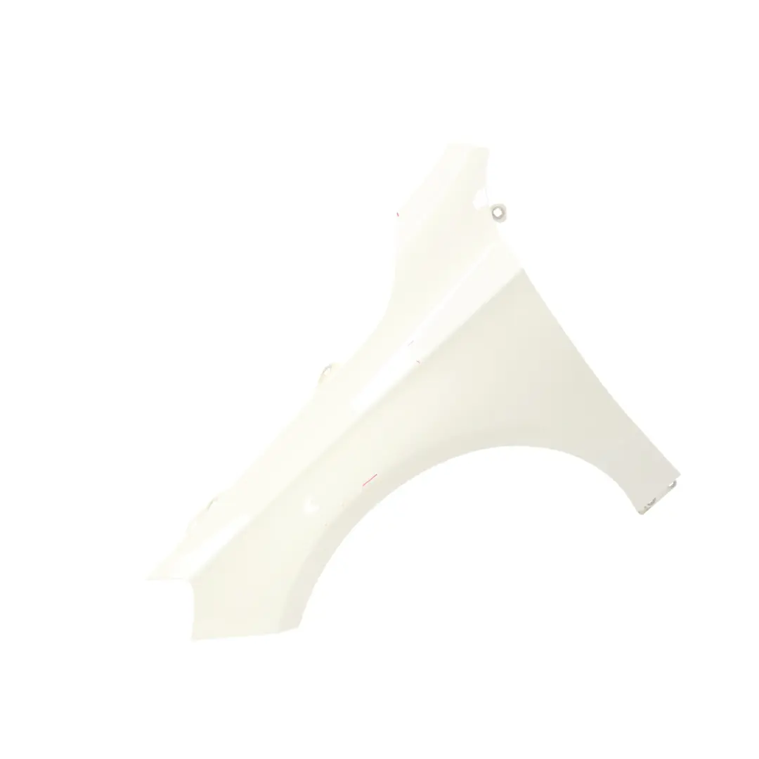 Wing Fender Side Panel Front Left N/S Cover Calcite White - 650 to Mercedes W176 with Part number A1768810101 Mercedes W176 Wing Fender Side Panel Front Left N/S Cover Calcite White - 650 - SKU A1768810101-CW - Part number A1768810101