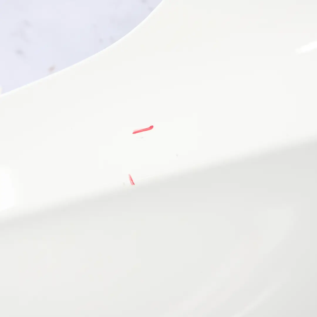 Wing Fender Side Panel Front Left N/S Cover Calcite White - 650 to Mercedes W176 with Part number A1768810101 Mercedes W176 Wing Fender Side Panel Front Left N/S Cover Calcite White - 650 - SKU A1768810101-CW - Part number A1768810101