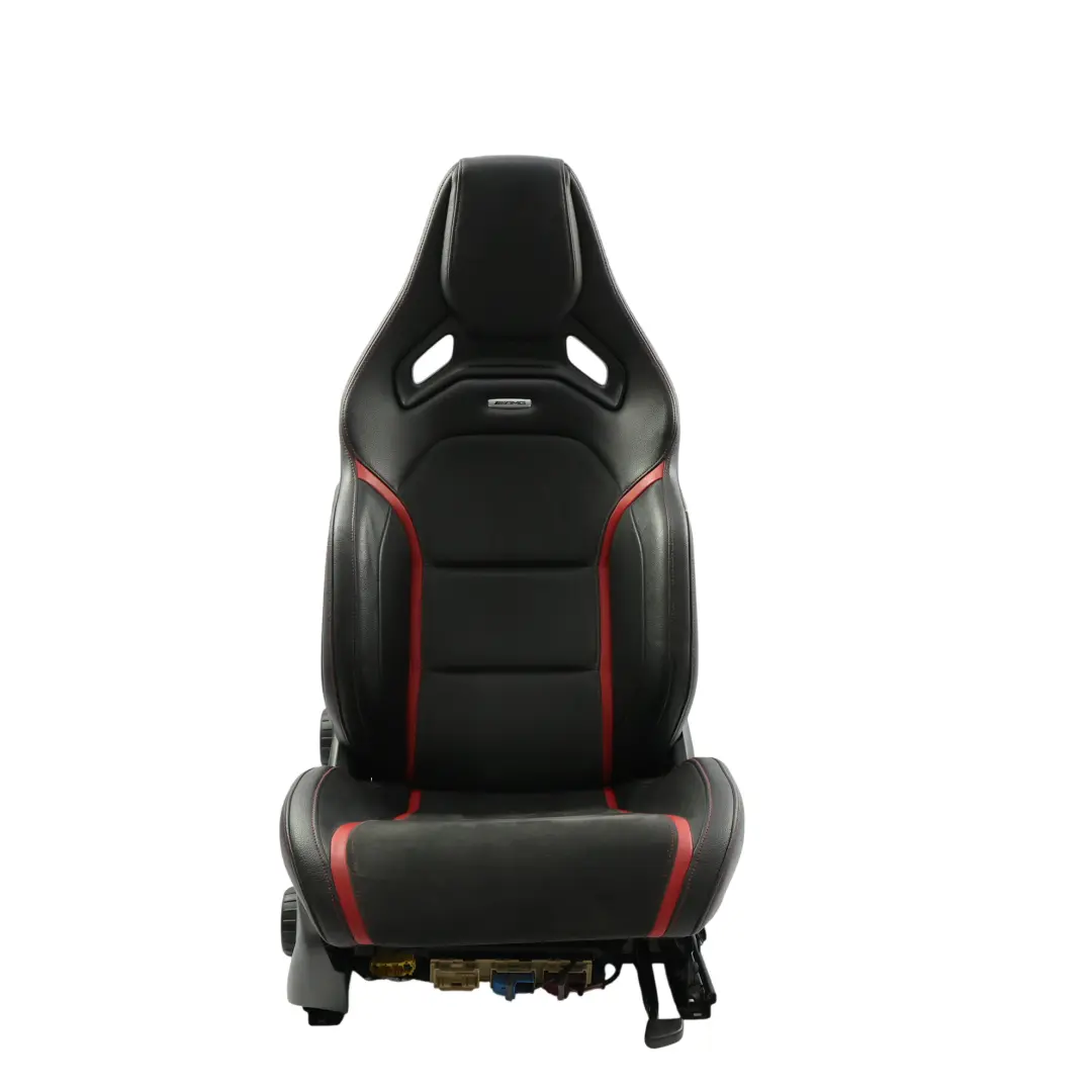 Mercedes W176 Fotel Przedni Prawy AMG Performance Skórzany Grzany Czarny - SKU A1769103702-2 - Numer Części A1769103702