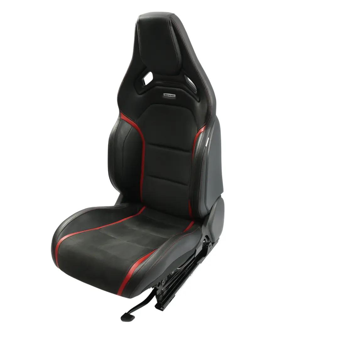 Mercedes W176 Fotel Przedni Prawy AMG Performance Skórzany Grzany Czarny - SKU A1769103702-2 - Numer Części A1769103702