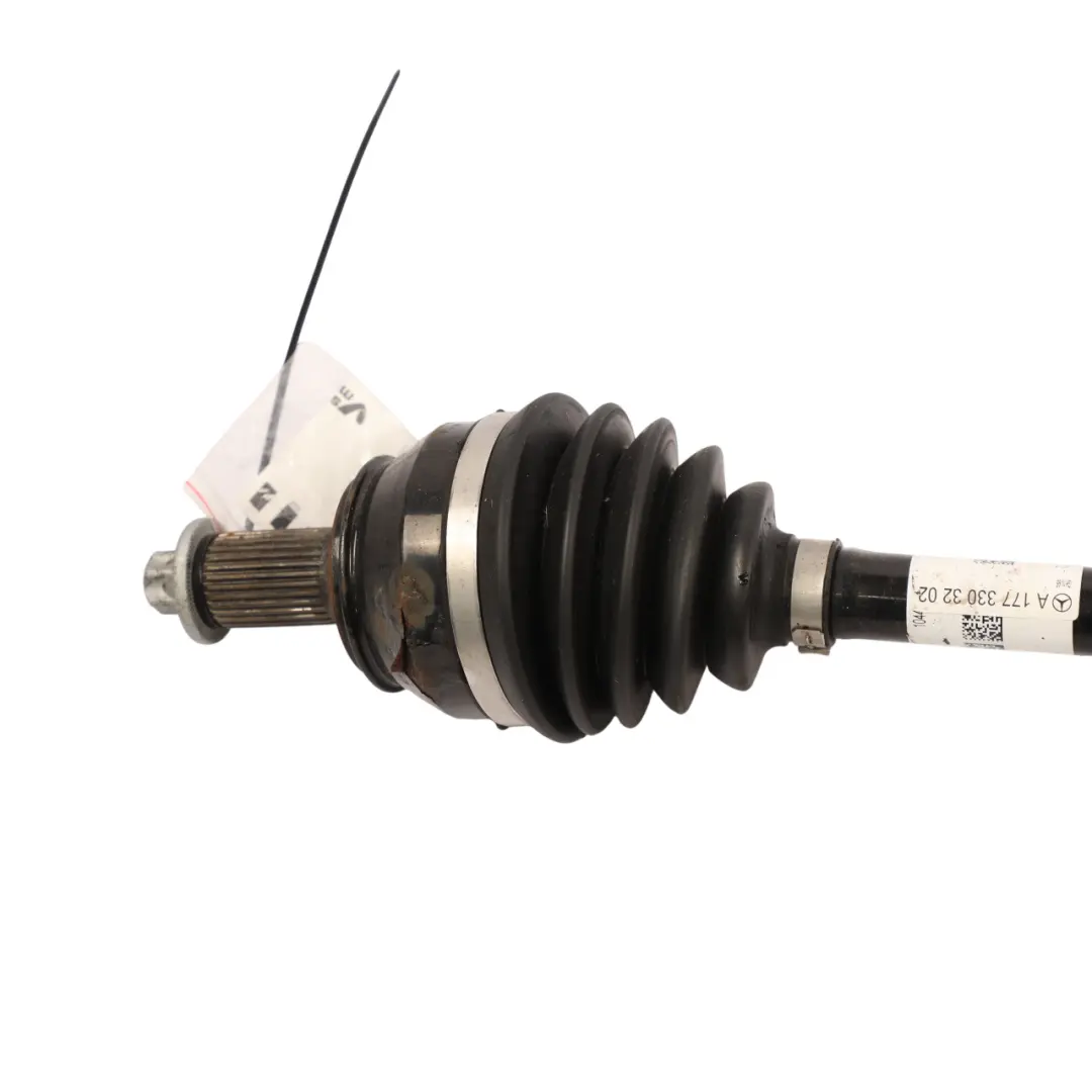 Mercedes W177 Driveshaft Drive Shaft Front Right O/S OM654 - SKU A1773303202 - Part number A1773303202