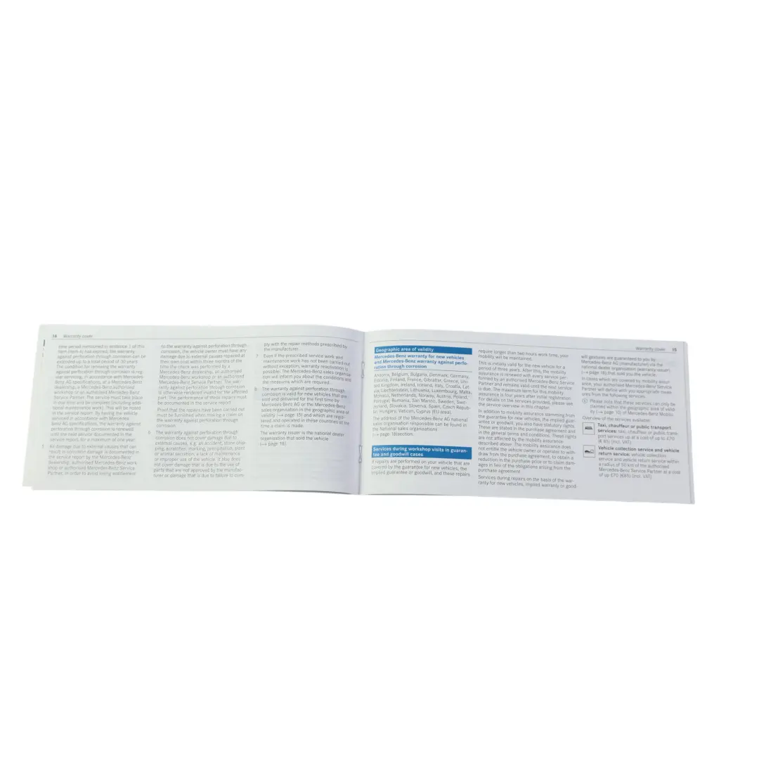 Mercedes W177 Owner's Handbook Information Booklet CD Wallet Pouch Case Set - SKU A1775842510 - Part number A1775842510