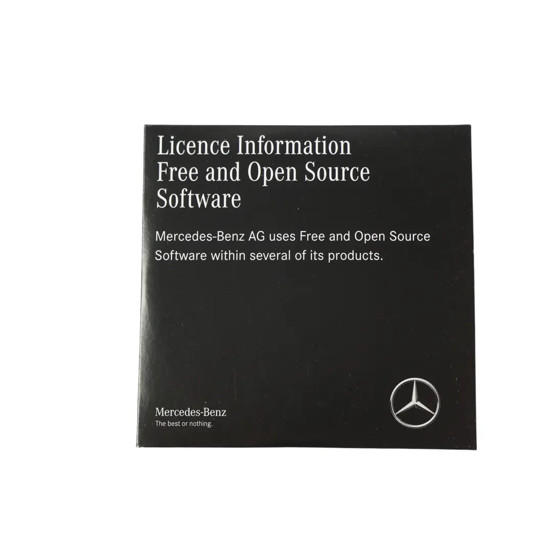 Mercedes W177 Owner's Handbook Information Booklet CD Wallet Pouch Case Set - SKU A1775842510 - Part number A1775842510