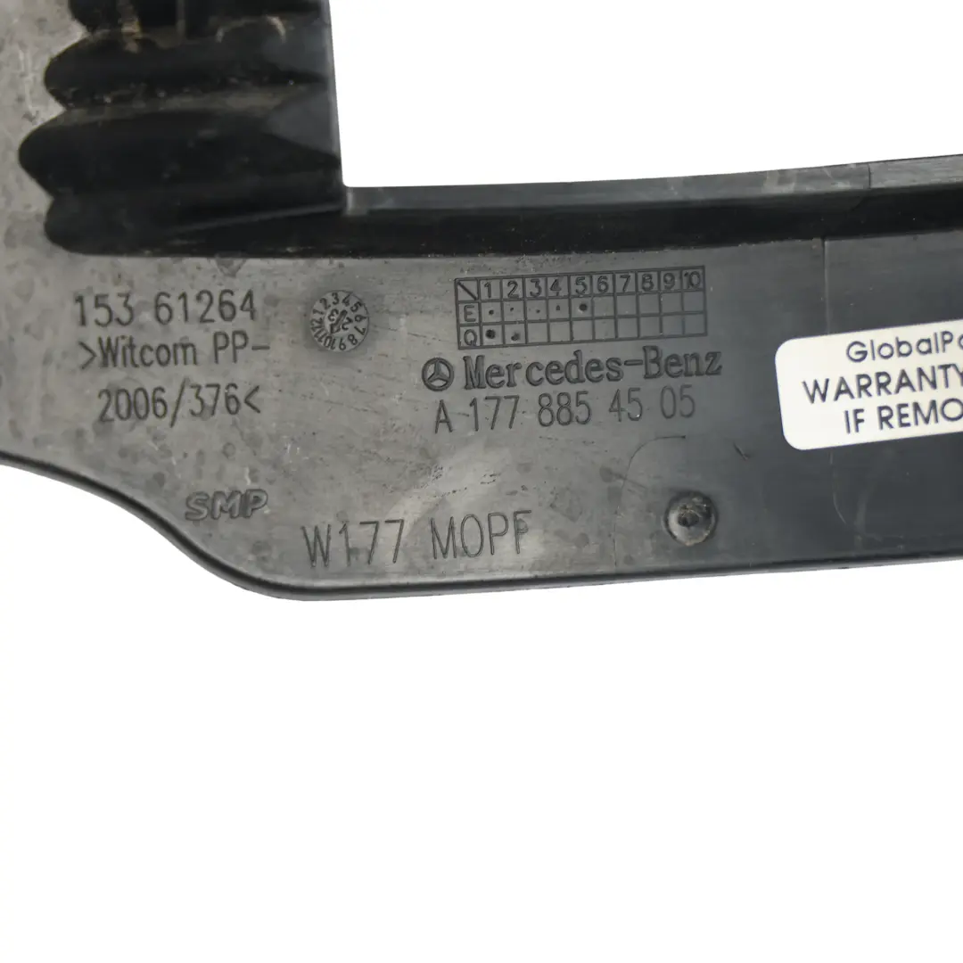 Mercedes W177 Rear Bumper Absorber Mount Carrier Bracket Left N/S - SKU A1778854505 - Part number A1778854505