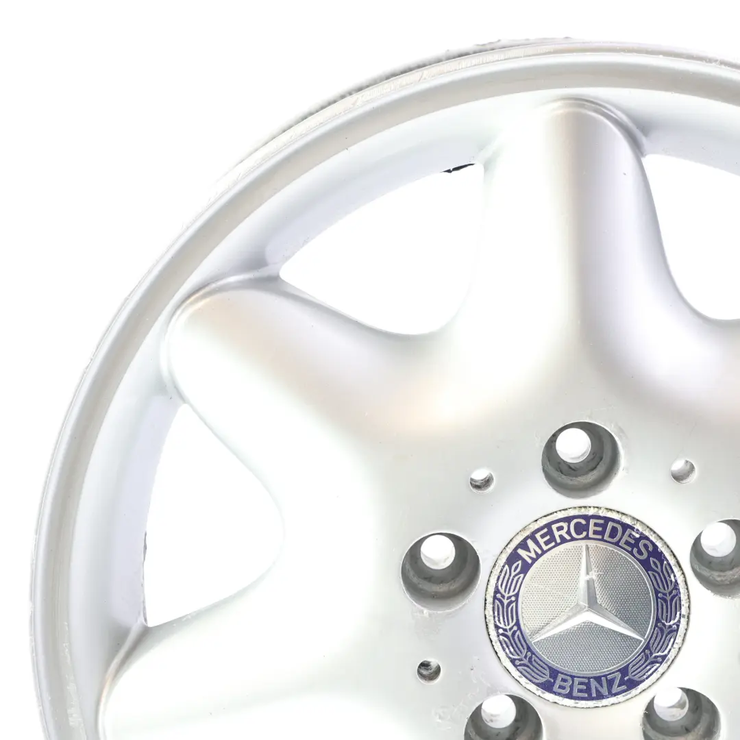 Mercedes W203 Felga Aluminiowa Srebrna 15" 6J ET:31 - SKU A2034010002-1 - Numer Części A2034010002