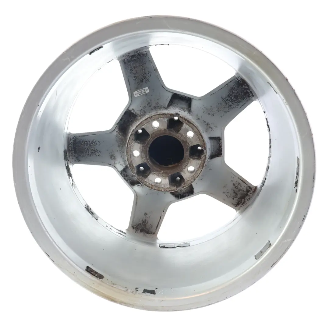 Felge Alu Hinten Silber 17" 8,5J ET:34 5-Speiche für Mercedes W203 mit Teilenummer A2034014602 Mercedes W203 Felge Alu Hinten Silber 17" 8,5J ET:34 5-Speiche - SKU A2034014602-1 - Teilenummer A2034014602