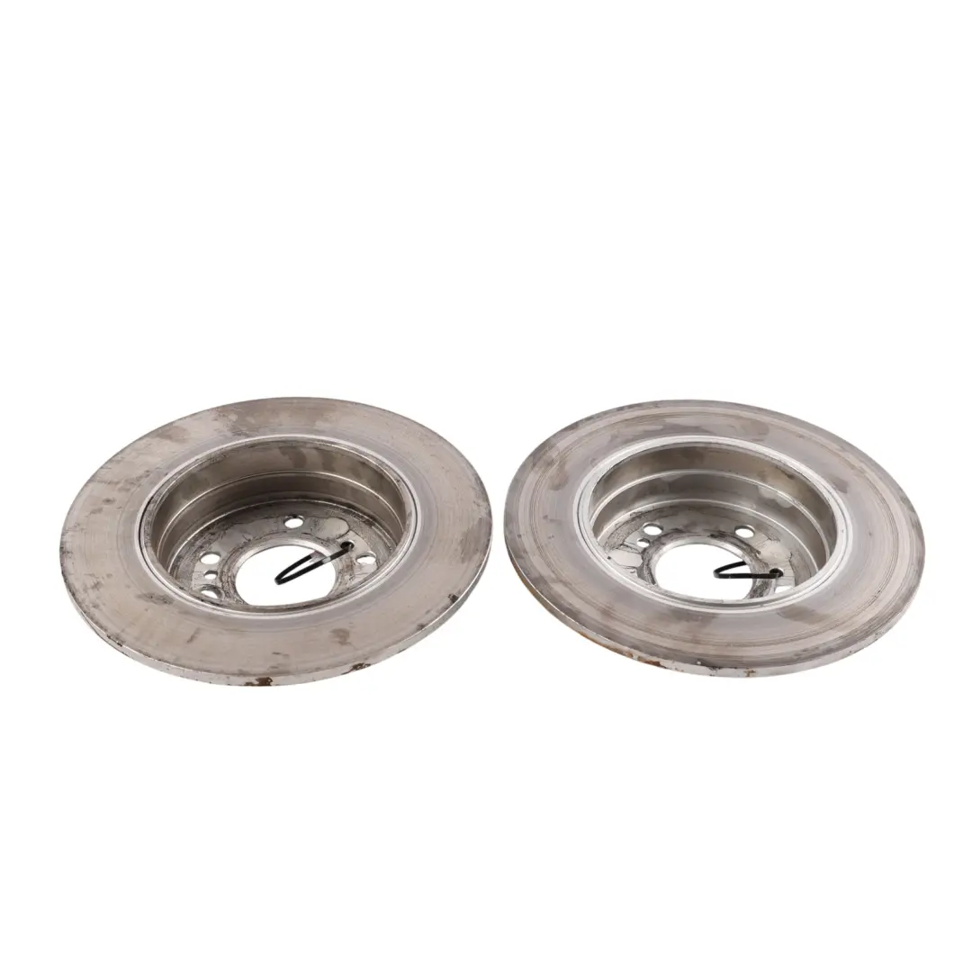 Brake Disc Rotor SET Left Right N/O/S to Mercedes CL203 C209 W210 Rear with Part number A2034230112 Mercedes CL203 C209 W210 Rear Brake Disc Rotor SET Left Right N/O/S - SKU A2034230112 - Part number A2034230112