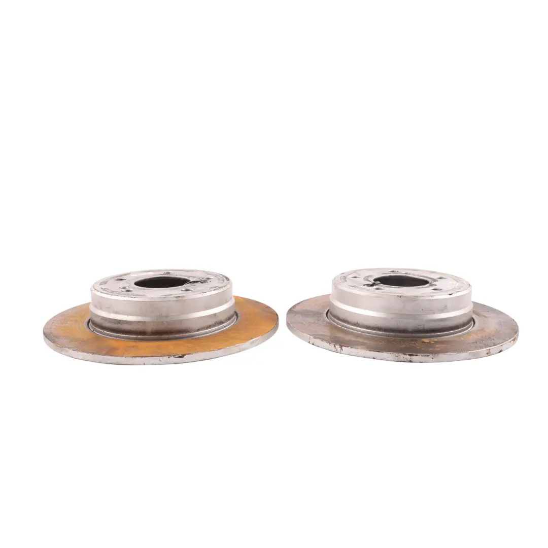Mercedes CL203 C209 W210 Rear Brake Disc Rotor SET Left Right N/O/S - SKU A2034230112 - Part number A2034230112