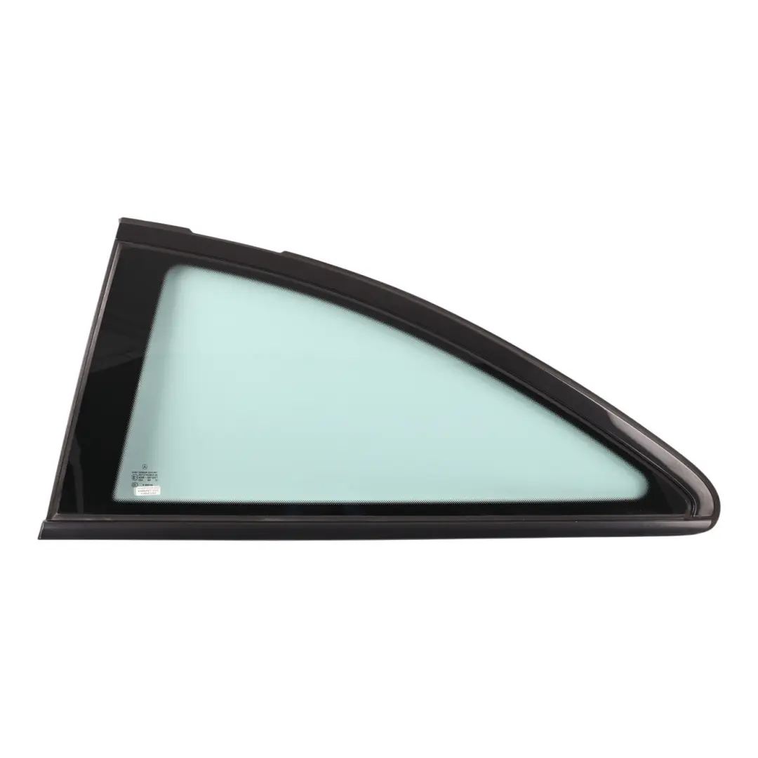 Mercedes CL203 Rear Window Glass Glazing AS2 Left N/S Obsidian Black - 197 - SKU A2036705912-OB - Part number A2036705912