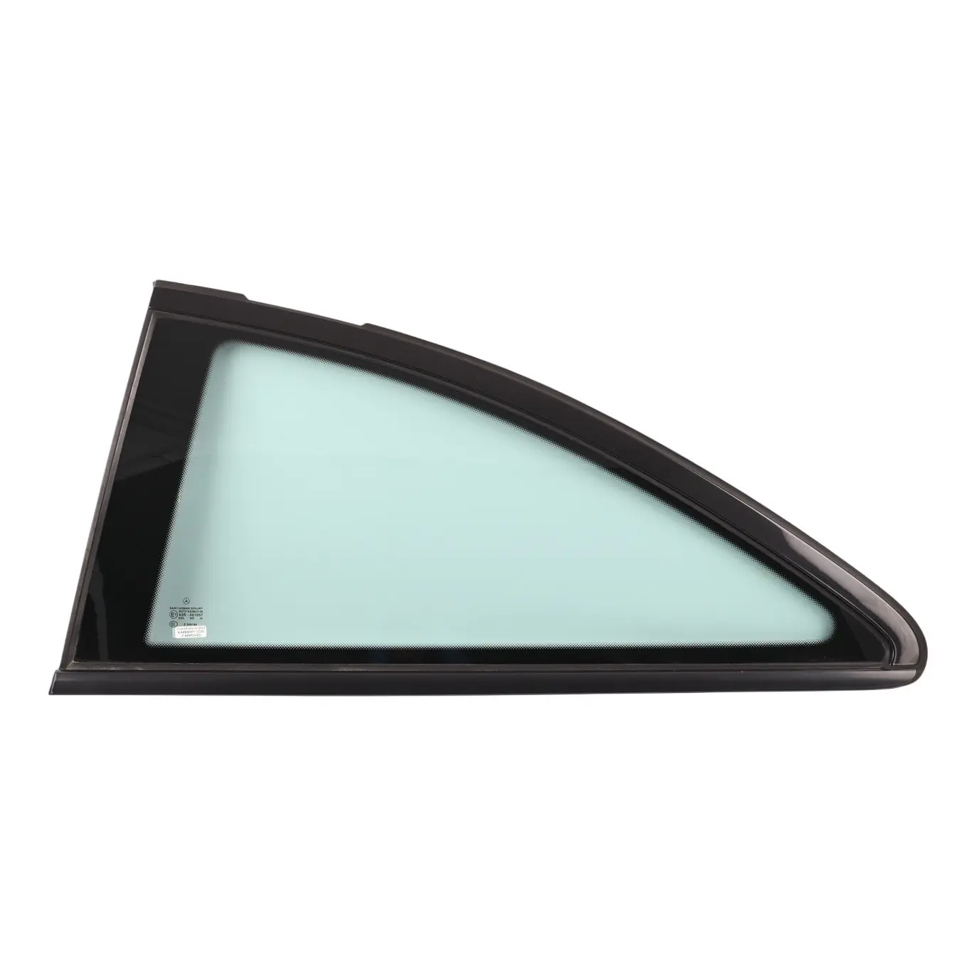 Mercedes CL203 Rear Window Glass Glazing AS2 Left N/S Obsidian Black - 197