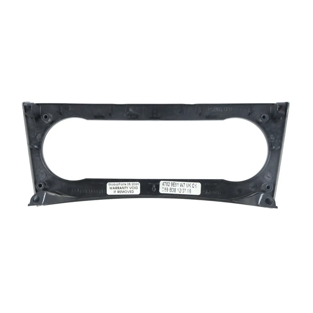 Mercedes C203 Centre Console Trim Cover Panel Surround Black - SKU A2036804782 - Part number A2036804782