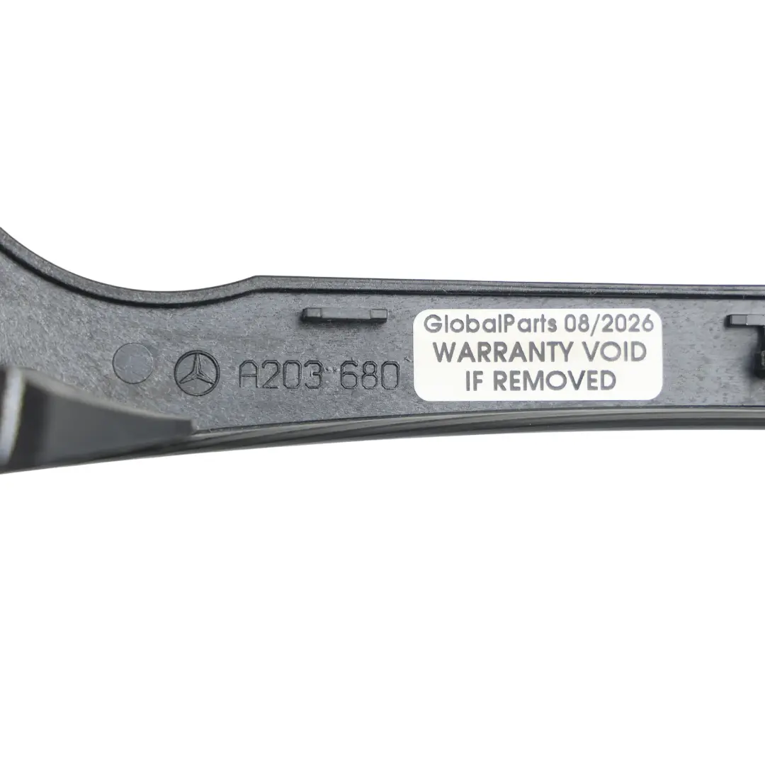 Mercedes C203 Centre Console Trim Cover Panel Surround Black - SKU A2036804782 - Part number A2036804782