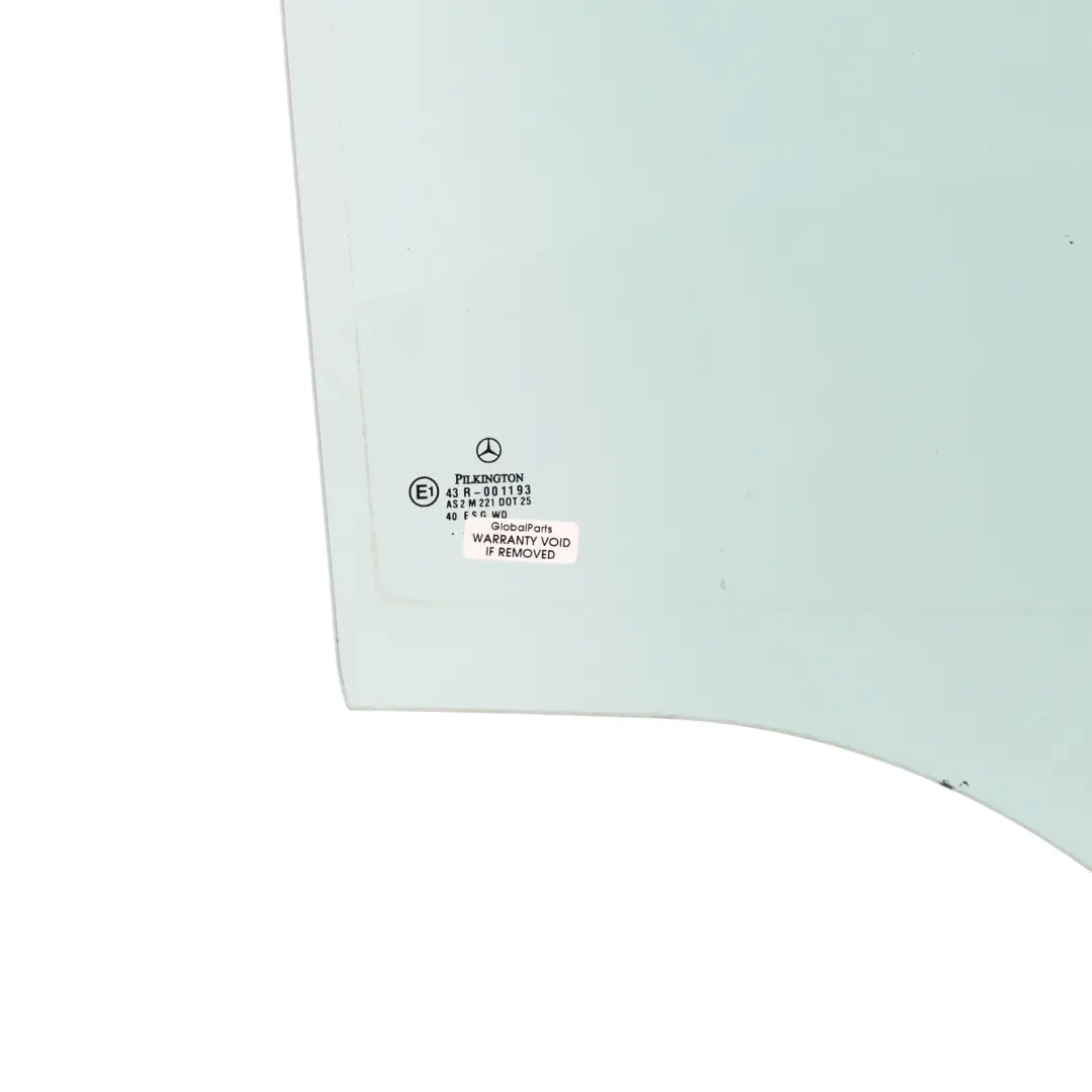 Mercedes S203 Rear Door Window Glass Glazing AS2 Right O/S - SKU A2037350410 - Part number A2037350410