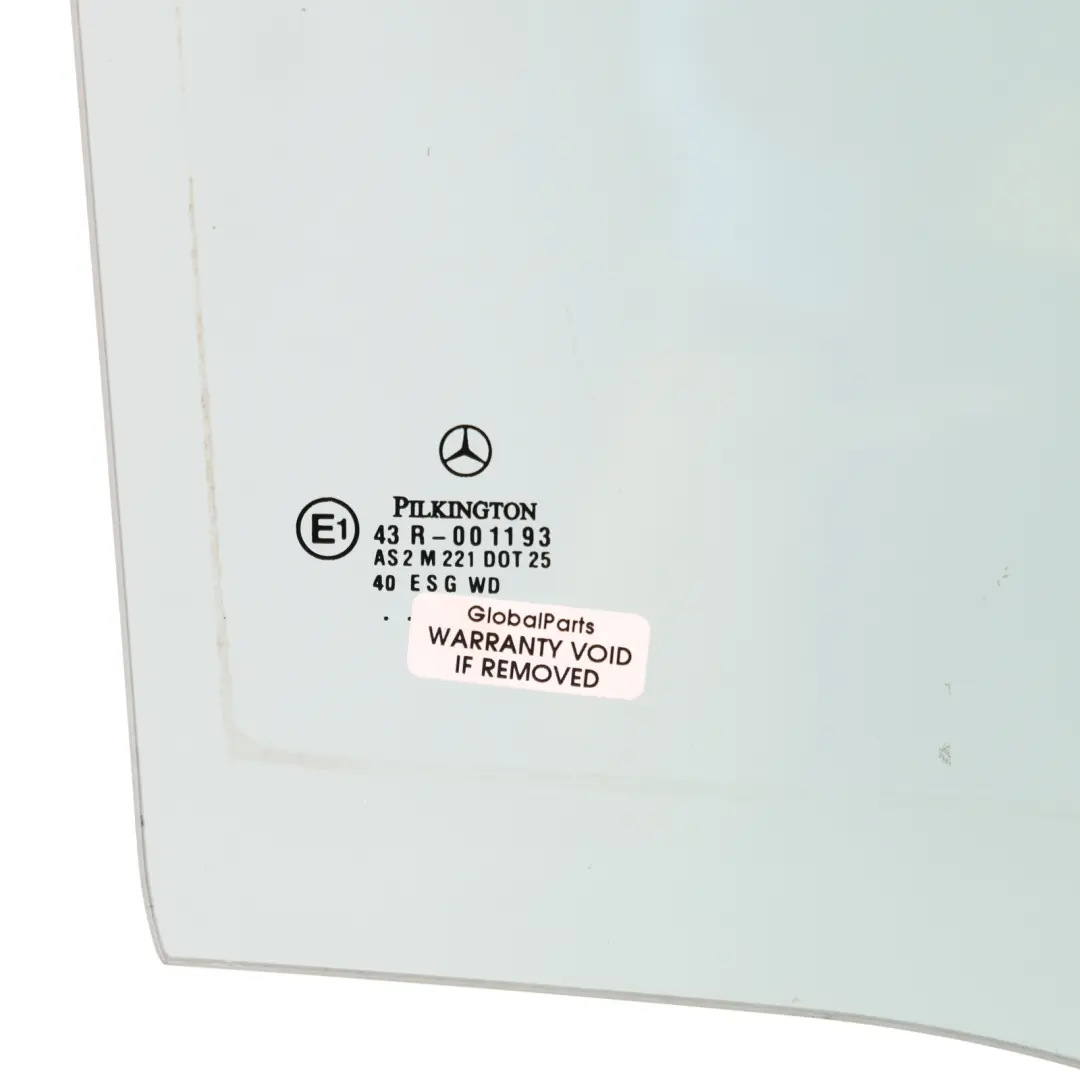 Door Window Glass Glazing AS2 Right O/S to Mercedes S203 Rear with Part number A2037350410 Mercedes S203 Rear Door Window Glass Glazing AS2 Right O/S - SKU A2037350410 - Part number A2037350410