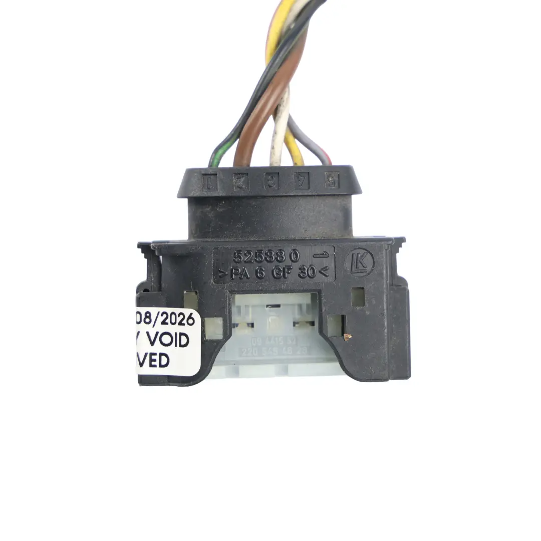 Mercedes CL203 Headlight Plug Socket Wiring Cable Lamp Right O/S - SKU A2038200859-2 - Part number A2038200859