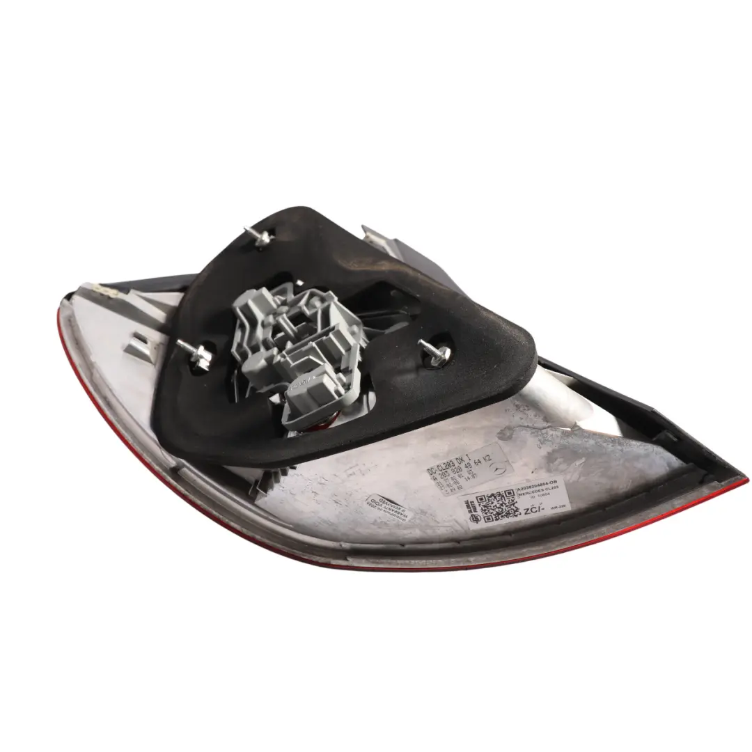 Mercedes CL203 Rear Tail Light Lamp Side Right O/S Obsidian Black - 197 - SKU A2038204864-OB - Part number A2038204864