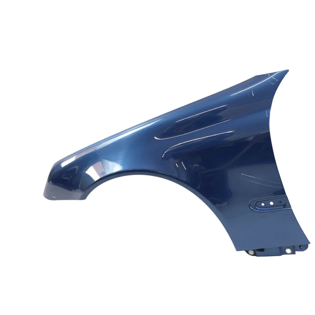 Side Panel Wing Fender Front Left N/S Jaspisblau Blue - 345 to Mercedes CL203 with Part number A2038800318 Mercedes CL203 Side Panel Wing Fender Front Left N/S Jaspisblau Blue - 345 - SKU A2038800318-JAS - Part number A2038800318