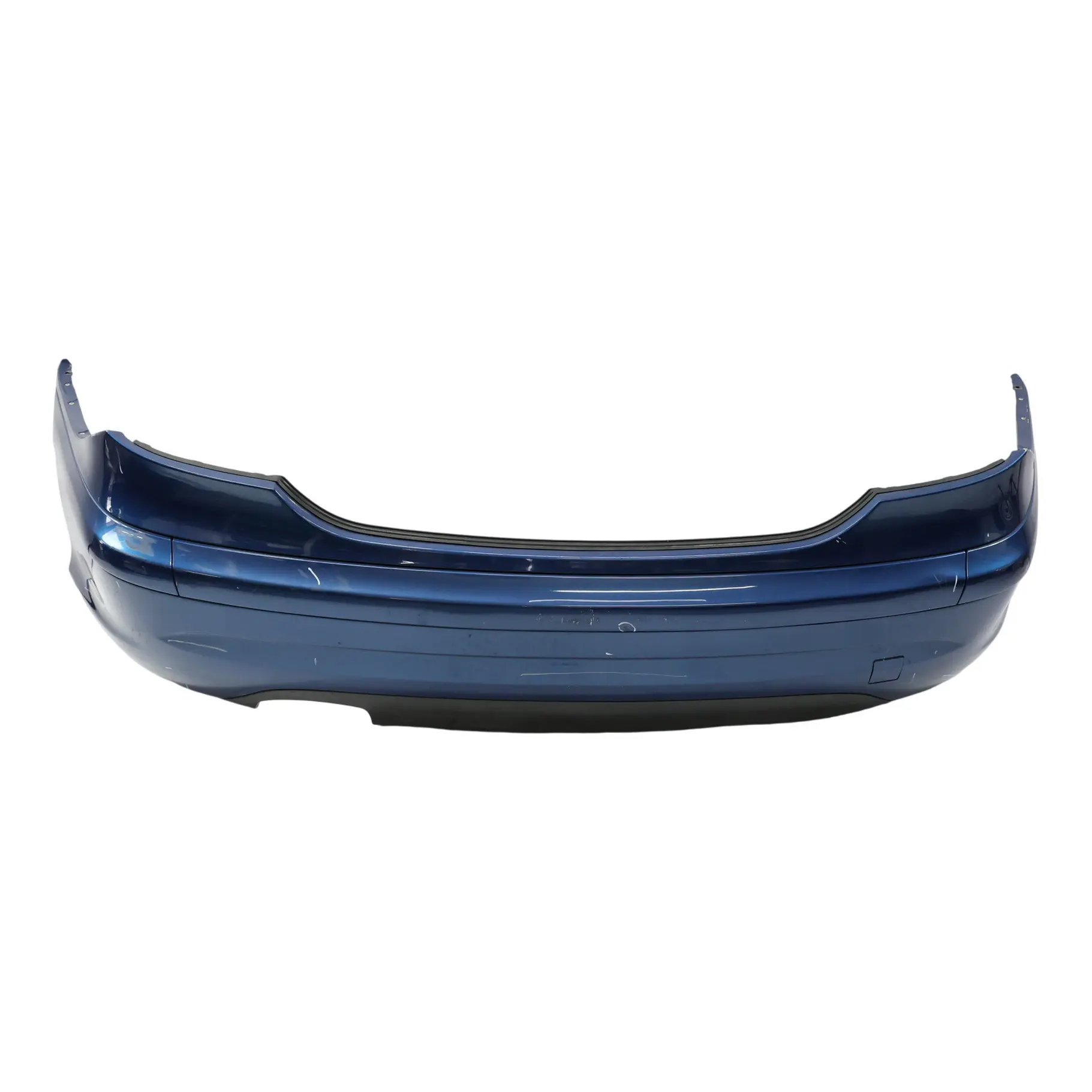 Mercedes CL203 Rear Bumper AMG Cover Trim Panel Jaspisblau Blue Metallic - 345
