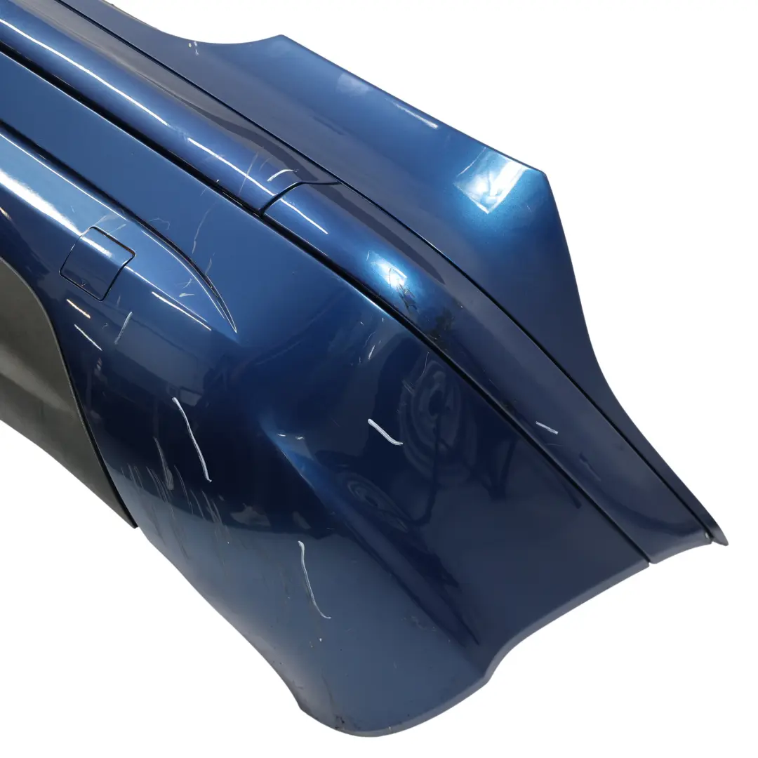 Mercedes CL203 Rear Bumper AMG Cover Trim Panel Jaspisblau Blue Metallic - 345 - SKU A2038852425-JAS - Part number A2038852425