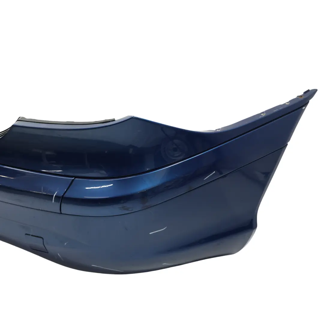 Bumper AMG Cover Trim Panel Jaspisblau Blue Metallic - 345 to Mercedes CL203 Rear with Part number A2038852425 Mercedes CL203 Rear Bumper AMG Cover Trim Panel Jaspisblau Blue Metallic - 345 - SKU A2038852425-JAS - Part number A2038852425