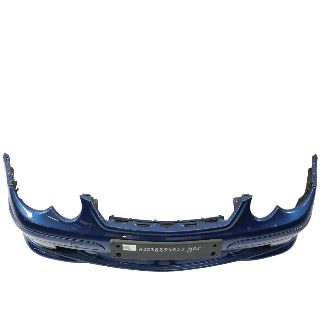 Mercedes CL203 Front Bumper AMG Trim Panel Covering Jaspis Blue Metallic - 345 - SKU A2038854825-JAS - Part number A2038854825