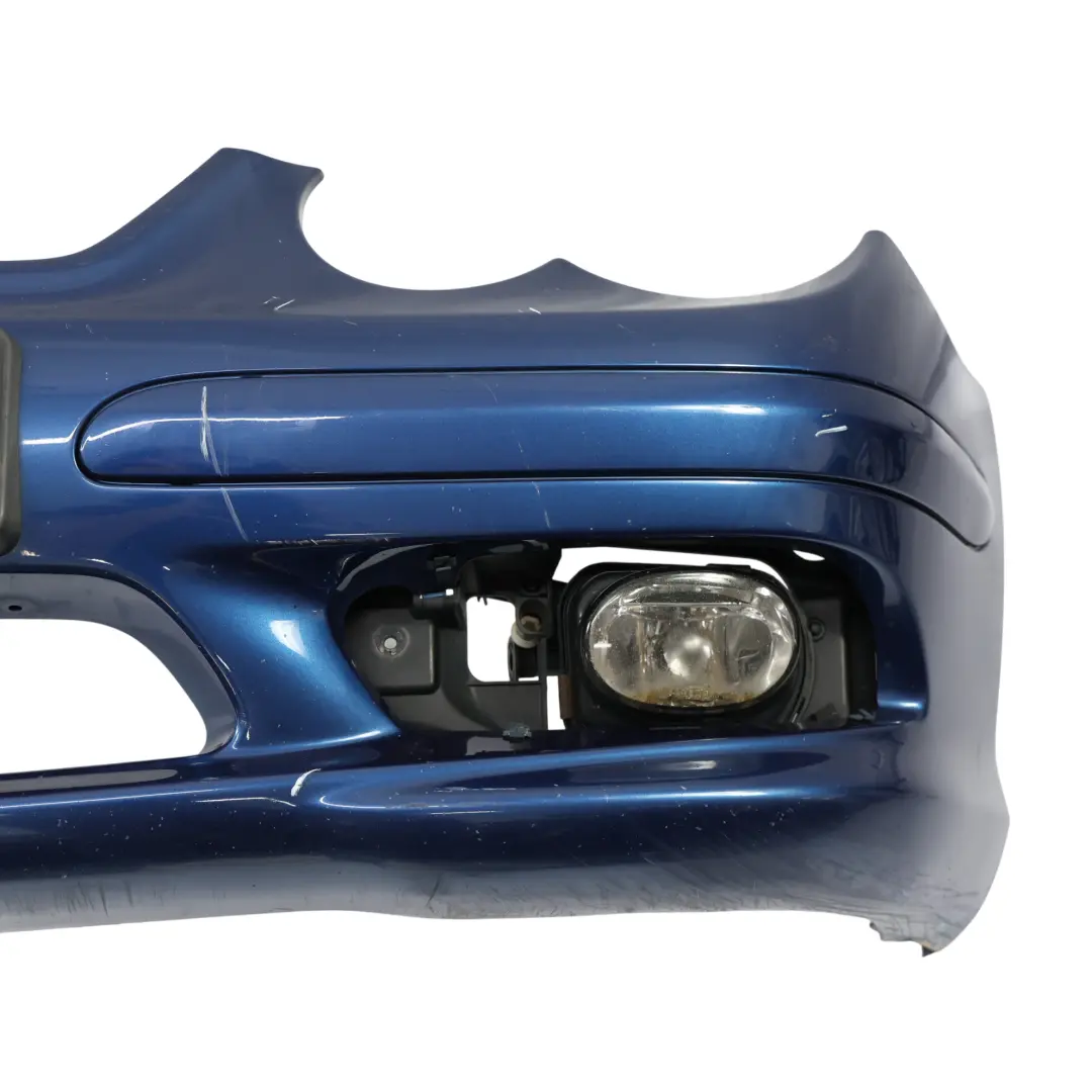 Mercedes CL203 Front Bumper AMG Trim Panel Covering Jaspis Blue Metallic - 345 - SKU A2038854825-JAS - Part number A2038854825