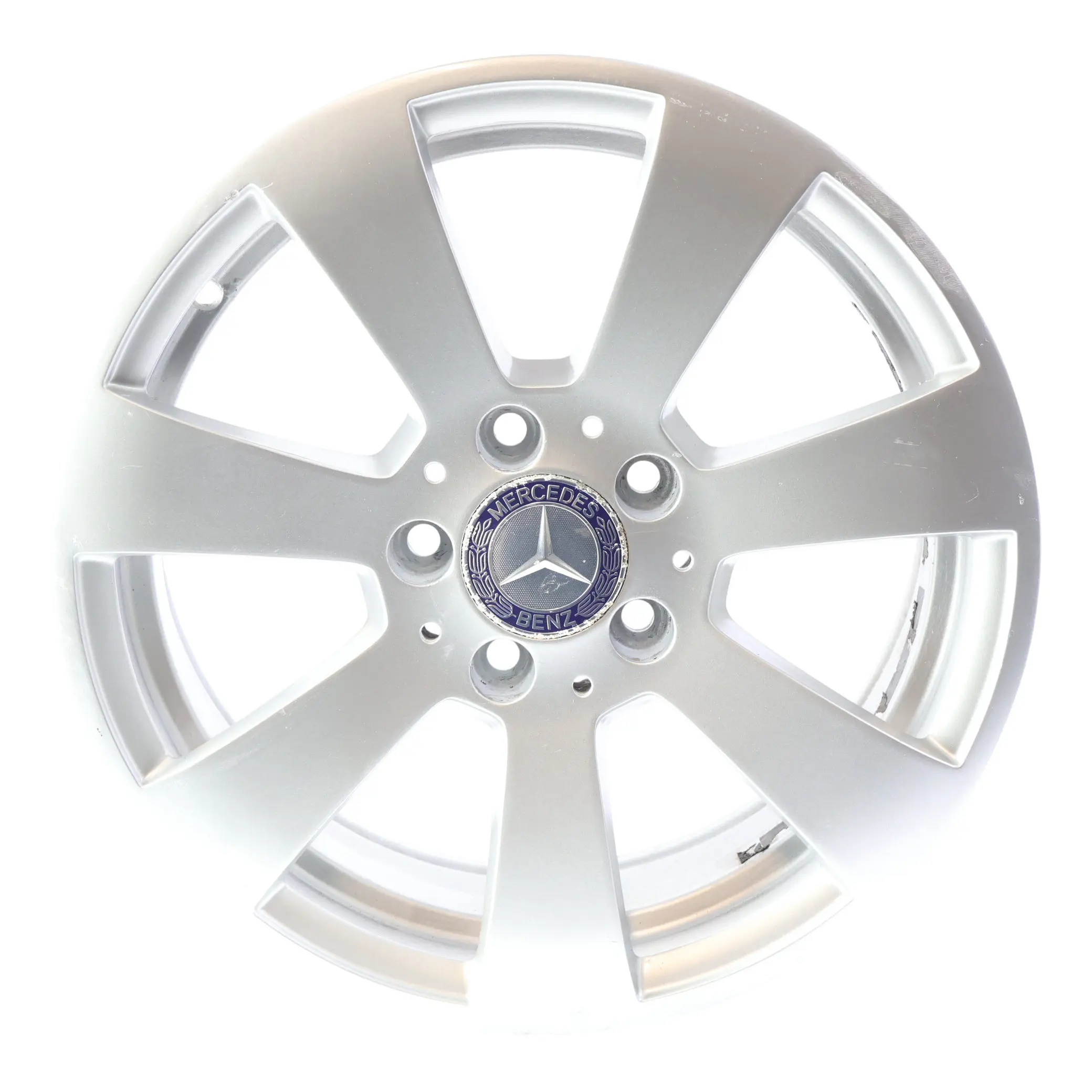 Mercedes W204 Alloy Rim 7 Hole Wheel 16" ET:43 7J Silver A2044011102