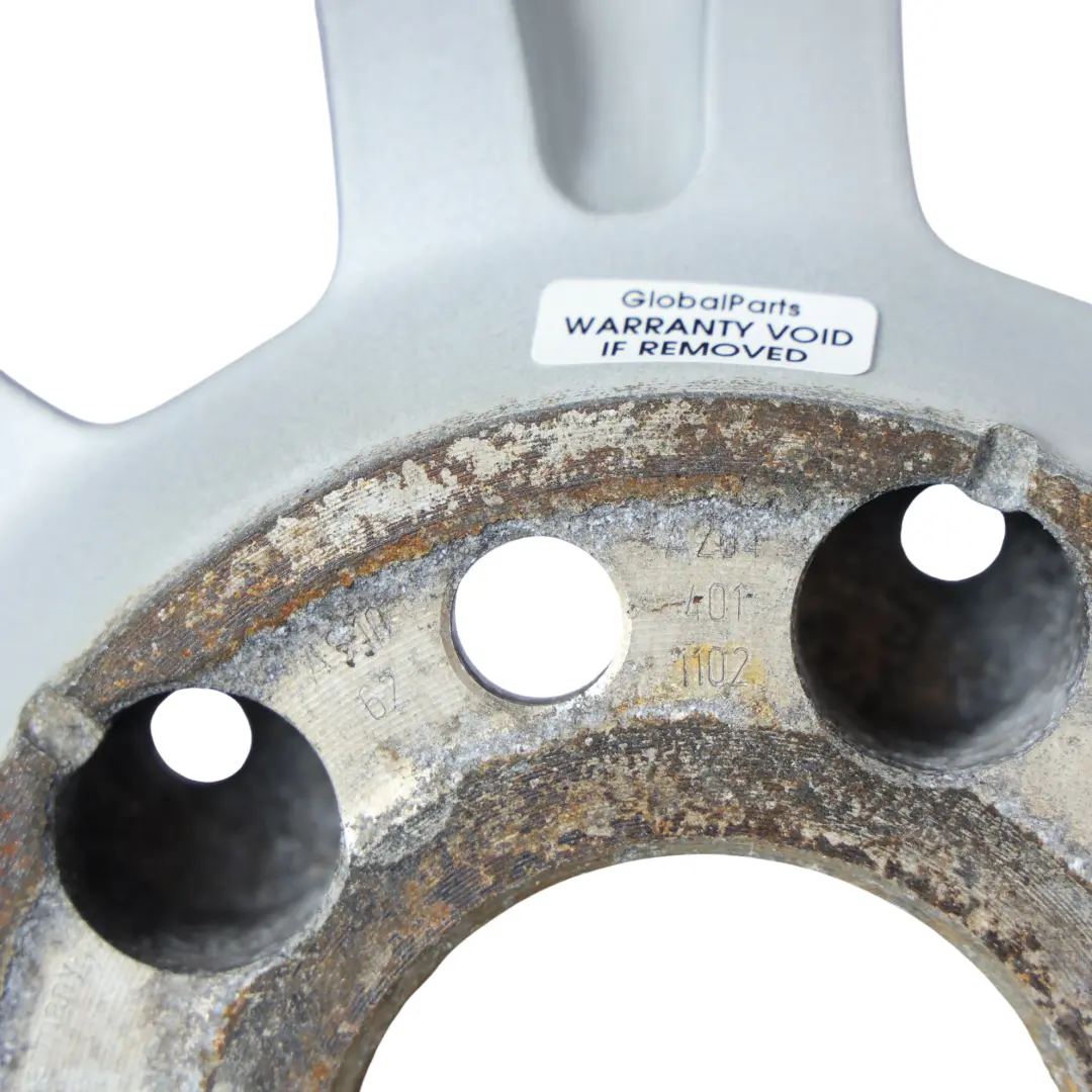 Mercedes W204 Argent 7 Trou Jante En Alliage 16" ET:43 7J - SKU A2044011102-2 - Numéro de pièce A2044011102
