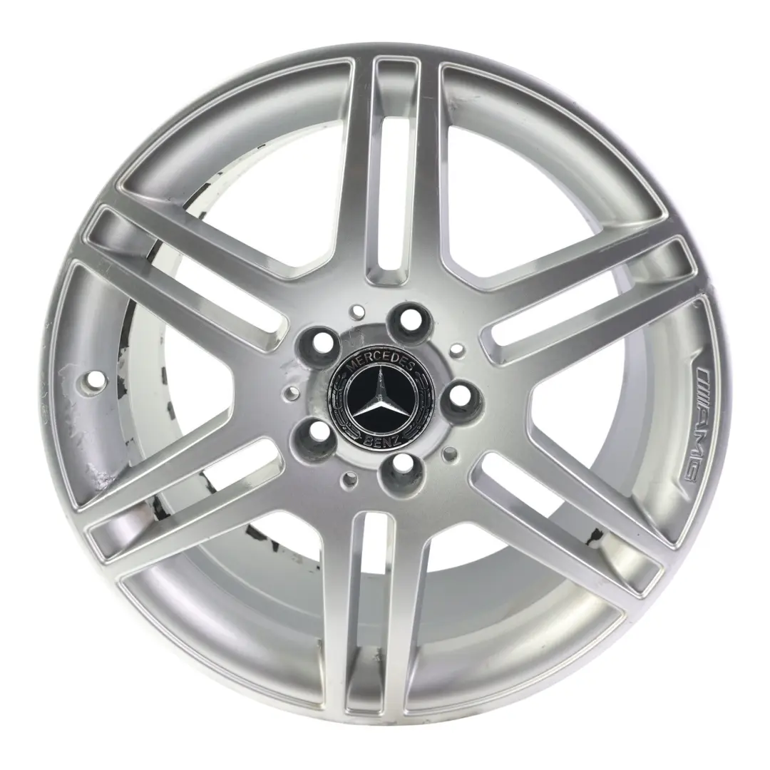 Mercedes W204 Felga Aluminiowa Srebrna AMG 17" 8,5J ET:58 - SKU A2044014602-4 - Numer Części A2044014602