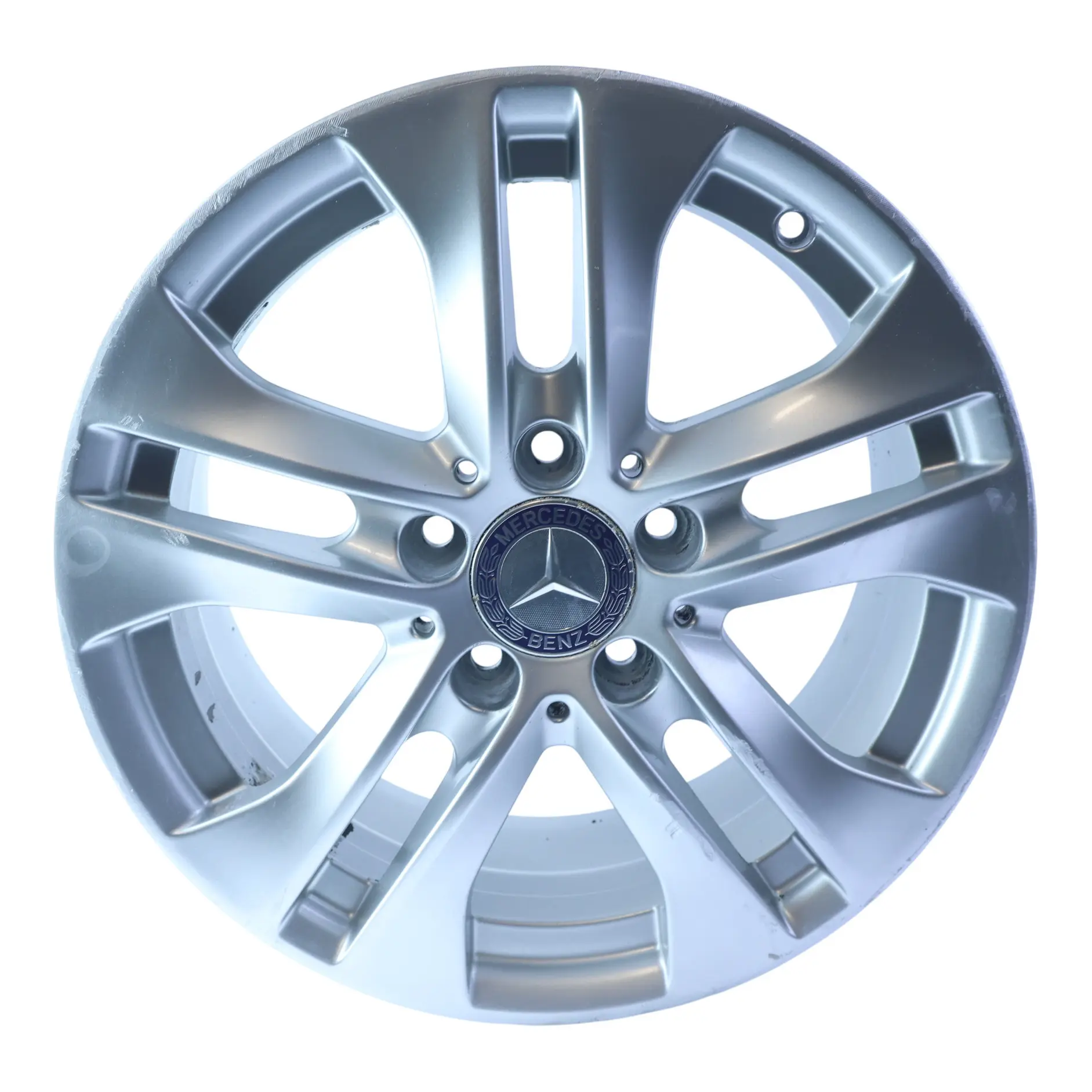 Mercedes W204 Jante Alu 16" ET:43 7J 5 Double Spoke A2044017202