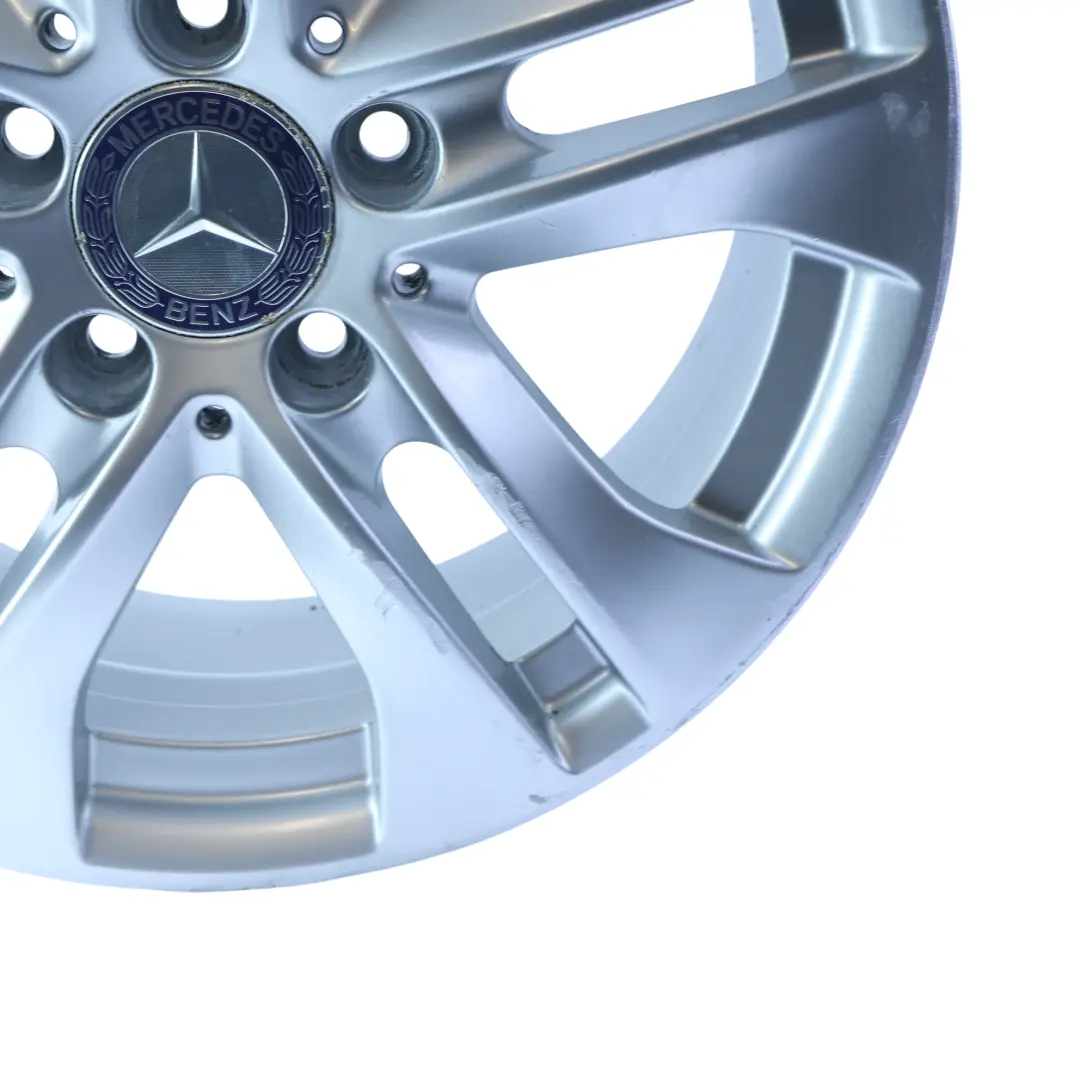 Mercedes W204 Jante Alu 16" ET:43 7J 5 Double Spoke - SKU A2044017202-1 - Numéro de pièce A2044017202