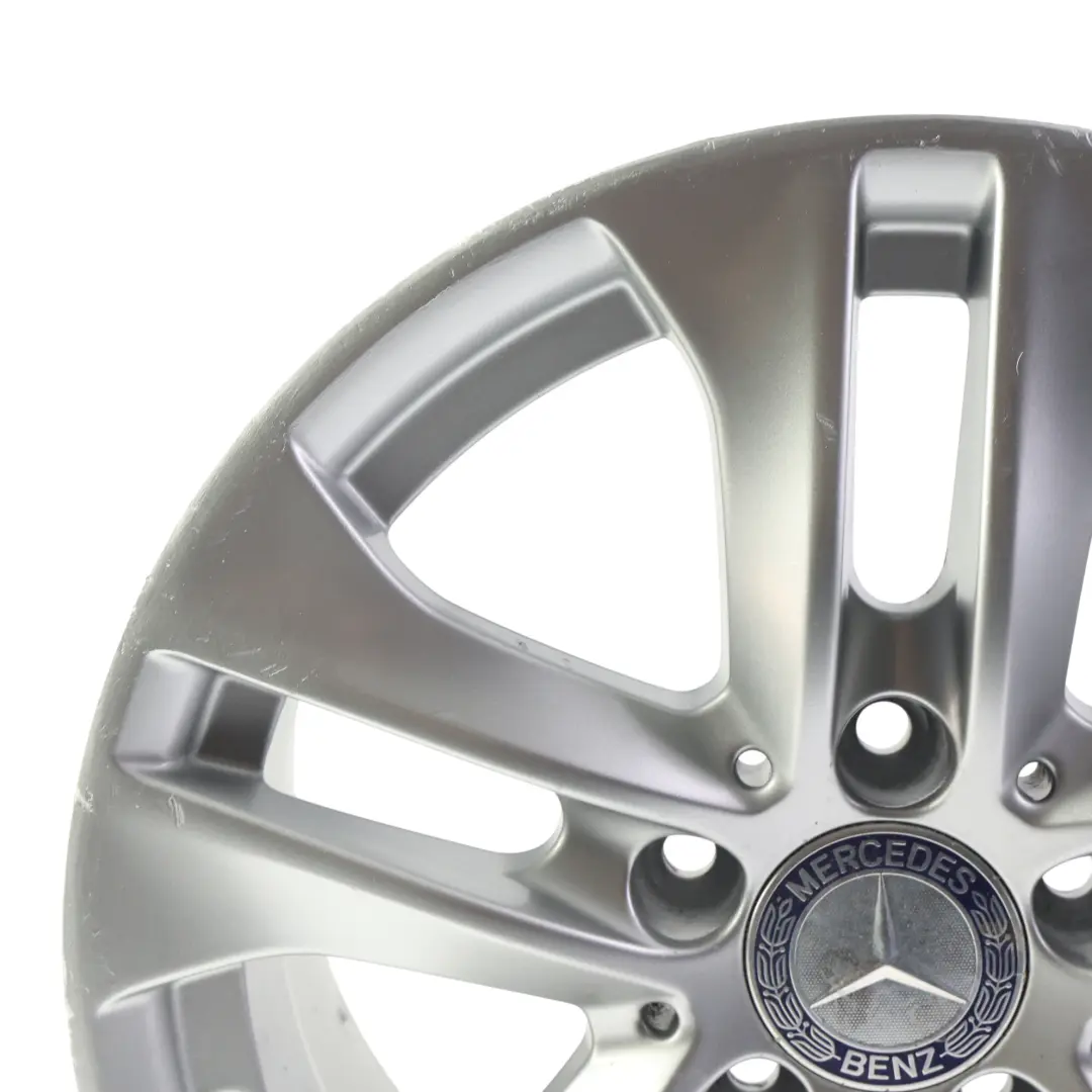 Alloy Wheel Rim 16" ET:43 7J 5 Double Spoke to Mercedes W204 with Part number A2044017202 Mercedes W204 Alloy Wheel Rim 16" ET:43 7J 5 Double Spoke - SKU A2044017202-2 - Part number A2044017202