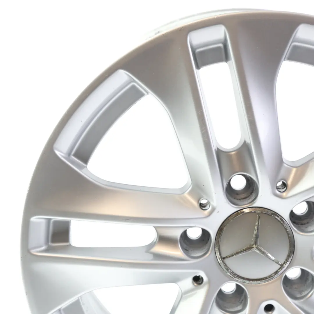 Mercedes W204 Srebrna Felga Aluminiowa 16" ET:43 7J - SKU A2044017202-4 - Numer Części A2044017202