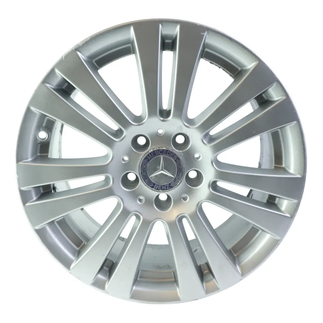 Mercedes W204 Cerchio Ruota Lega Argento 17" 7,5J ET:47 - SKU A2044017402-2 - Numero di parte A2044017402
