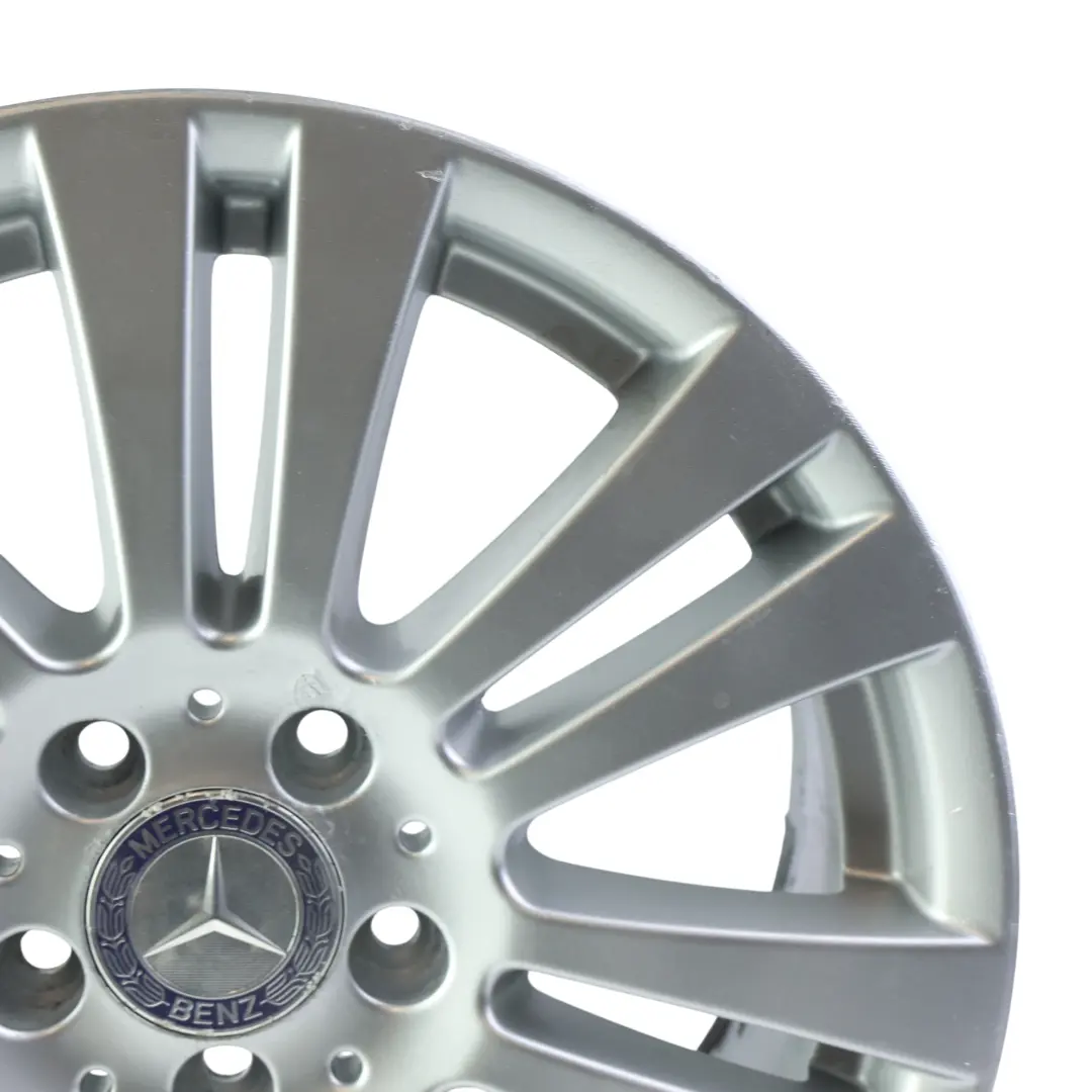Mercedes W204 Cerchio Ruota Lega Argento 17" 7,5J ET:47 - SKU A2044017402-2 - Numero di parte A2044017402