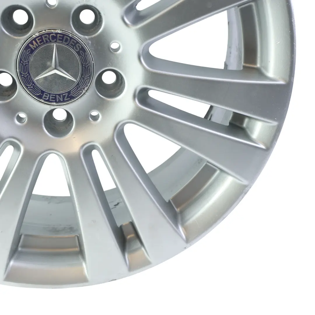 Mercedes W204 Cerchio Ruota Lega Argento 17" 7,5J ET:47 - SKU A2044017402-2 - Numero di parte A2044017402