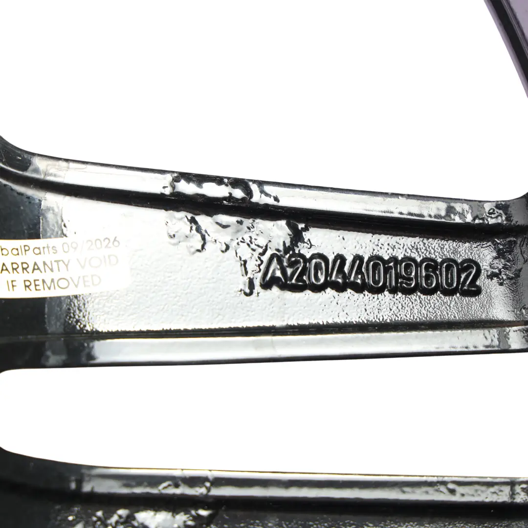 Felga Aluminiowa Czarna 17" 7.5J ET:47 do Mercedes W204 AMG o numerze A2044019602 Mercedes W204 AMG Felga Aluminiowa Czarna 17" 7.5J ET:47 - SKU A2044019602-5 - Numer Części A2044019602