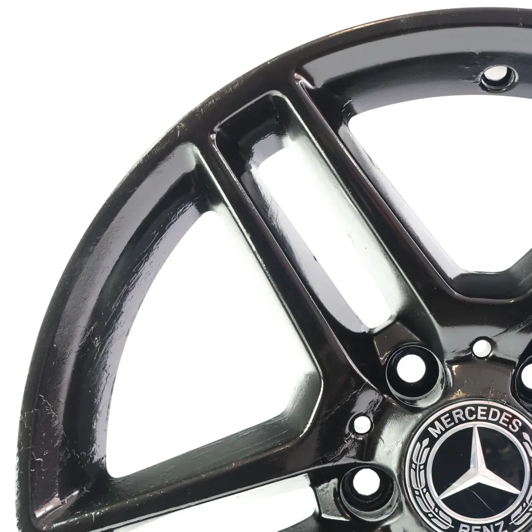 Mercedes W204 AMG Felga Aluminiowa Czarna 17" 7.5J ET:47 - SKU A2044019602-5 - Numer Części A2044019602