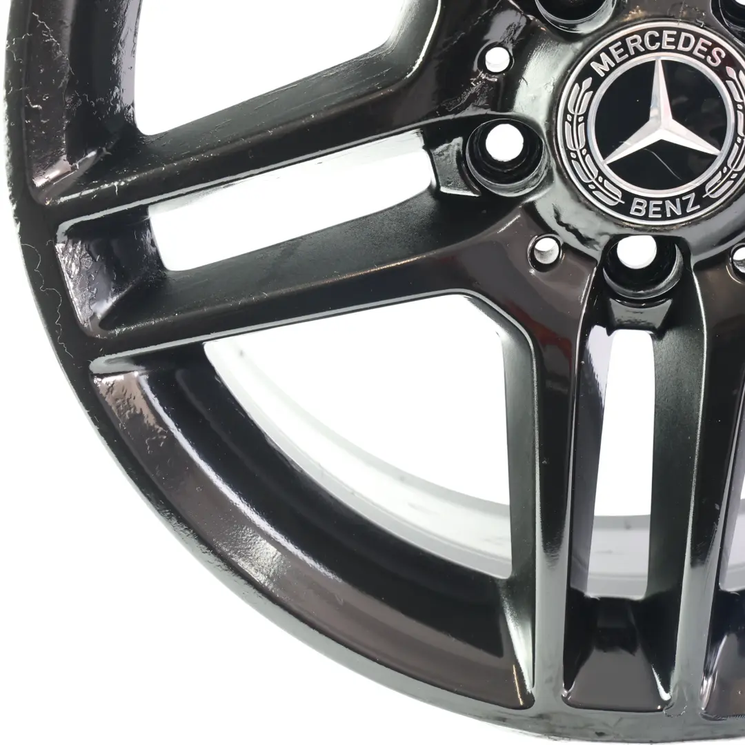 Mercedes W204 AMG Felga Aluminiowa Czarna 17" 7.5J ET:47 - SKU A2044019602-5 - Numer Części A2044019602