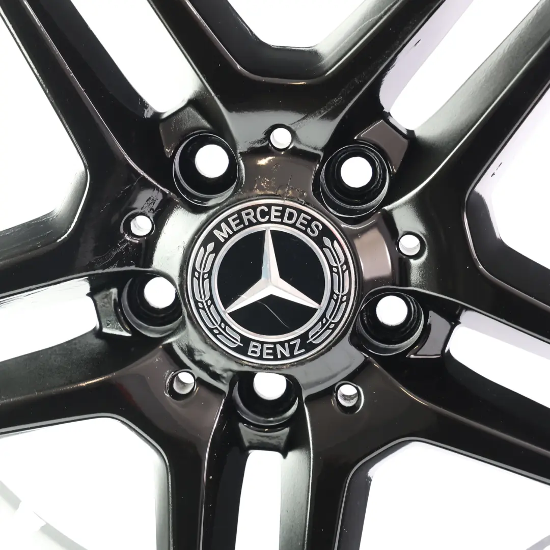 Mercedes W204 AMG Felga Aluminiowa Czarna 17" 7.5J ET:47 - SKU A2044019602-5 - Numer Części A2044019602