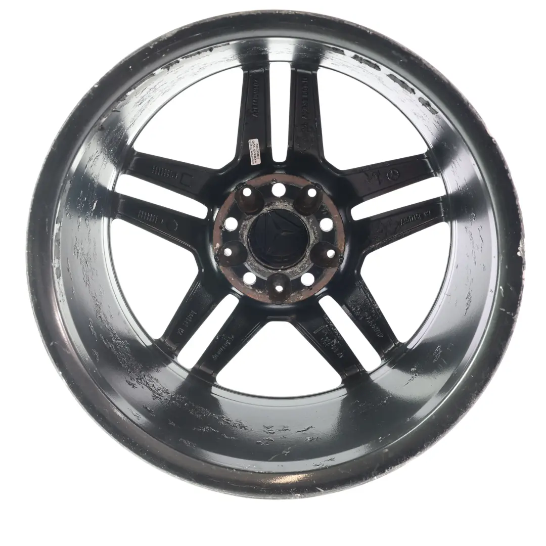 Mercedes W204 AMG Felga Aluminiowa Czarna 17" 7.5J ET:47 - SKU A2044019602-5 - Numer Części A2044019602