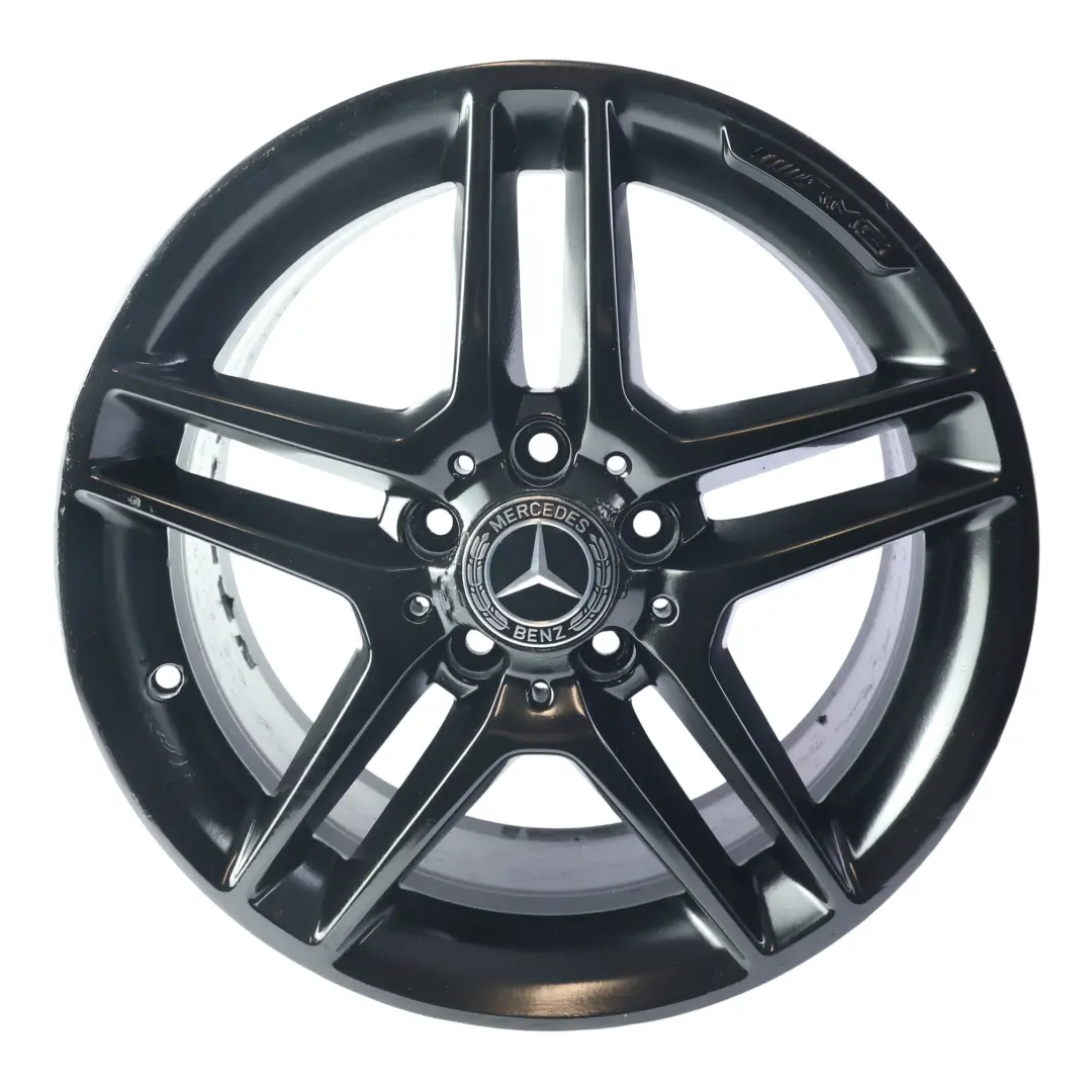 Rim Alloy Black 17" 7.5J ET:47 to Mercedes W204 AMG Wheel with Part number A2044019602 Mercedes W204 AMG Wheel Rim Alloy Black 17" 7.5J ET:47 - SKU A2044019602-6 - Part number A2044019602