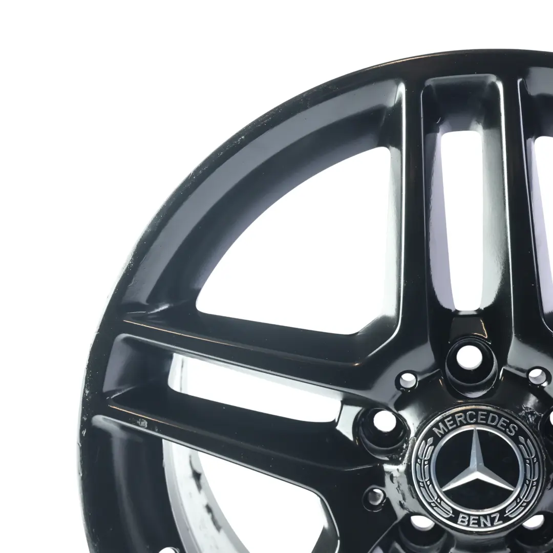 Rim Alloy Black 17" 7.5J ET:47 to Mercedes W204 AMG Wheel with Part number A2044019602 Mercedes W204 AMG Wheel Rim Alloy Black 17" 7.5J ET:47 - SKU A2044019602-6 - Part number A2044019602
