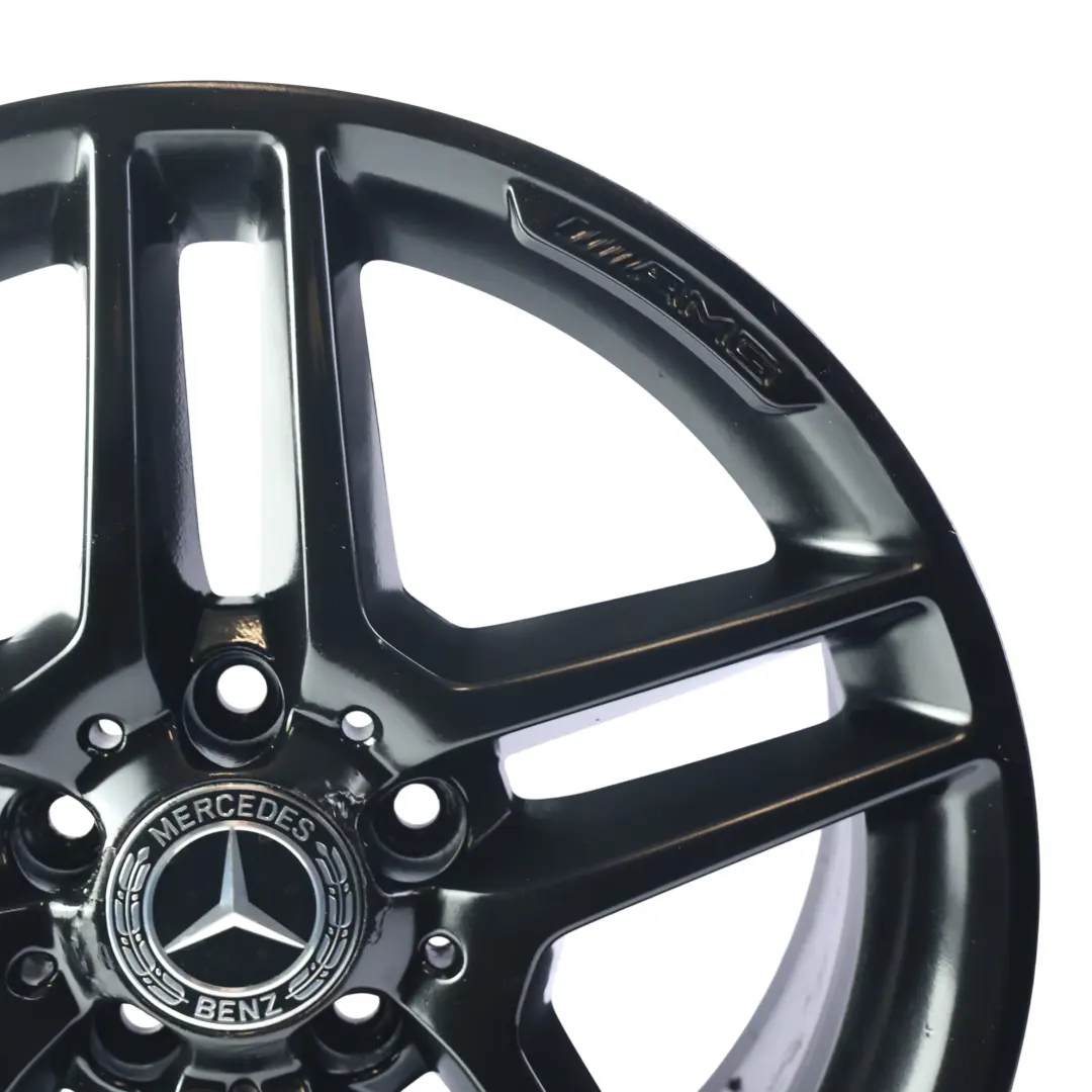 Rim Alloy Black 17" 7.5J ET:47 to Mercedes W204 AMG Wheel with Part number A2044019602 Mercedes W204 AMG Wheel Rim Alloy Black 17" 7.5J ET:47 - SKU A2044019602-6 - Part number A2044019602